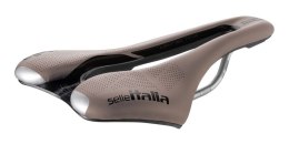 Siodło SELLE ITALIA SLR BOOST GRAVEL TI316, Superflow S (id match - S3), TI 316 Rail, Fibra-Tek, Light Gel, 204g, Brązowe (NEW)