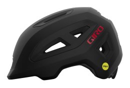 Kask dziecięcy GIRO SCAMP II MIPS matte black red roz. S (49-53 cm) (NEW)