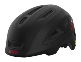 Kask dziecięcy GIRO SCAMP II MIPS matte black red roz. S (49-53 cm) (NEW)