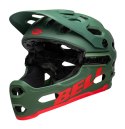 Kask full face BELL SUPER 3R MIPS matte dark green infrared roz. L (58-62 cm) (NEW 2024)