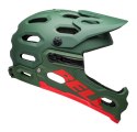 Kask full face BELL SUPER 3R MIPS matte dark green infrared roz. M (55-59 cm) (NEW 2024)