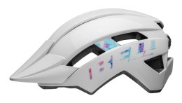 Kask juniorski BELL SIDETRACK II gloss white roz. Uniwersalny (50-57 cm) (NEW 2024)