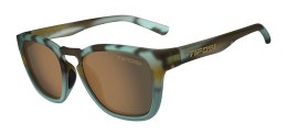 Okulary TIFOSI SMIRK POLARIZED matte blue tortoise (1 szkło Brown 15,4% transmisja światła) (NEW)