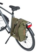 Plecak/Sakwa rowerowa BASIL SOHO BACKPACK NORDLICHT17L, mocowanie na haki Hook-On System, wodoodporny poliester, oświetlenie, mo