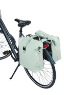 Sakwa podwójna BASIL SOHO DOUBLE PANNIER BAG NORDLICHT MIK, MIK System (ready to go) 41L 100% wodoodporna pastel green oświetlen