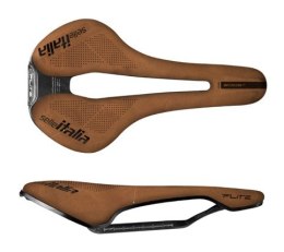 Siodło SELLE ITALIA FLITE BOOST KIT CARBONIO, Superflow S (id match S3), Carbon Rail+10mm, Nubuk Line Limited Edition (NEW)