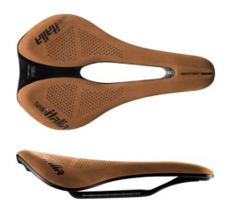 Siodło SELLE ITALIA NOVUS BOOST EVO KIT CARBONIO, Superflow L (id match L3), Carbon Rail+10mm, Nubuk Line Limited Edition (NEW)