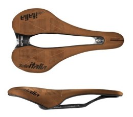 Siodło SELLE ITALIA SLR BOOST KIT CARBONIO, Superflow S (id match S3), Carbon Rail+10mm, Nubuk Line Limited Edition (NEW)