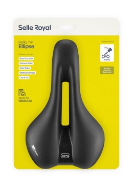 Siodło SELLEROYAL PREMIUM ELLIPSE ATHLETIC 45st. żelowe, ergonomiczny kanał, unisex, 406g (NEW)