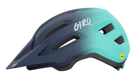 Kask dziecięcy juniorski GIRO FIXTURE II INTEGRATED MIPS matte midnight blue screaming teal fade roz. Uniwersalny (50-57 cm) (NE