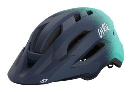 Kask dziecięcy juniorski GIRO FIXTURE II INTEGRATED MIPS matte midnight blue screaming teal fade roz. Uniwersalny (50-57 cm) (NE