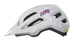 Kask dziecięcy juniorski GIRO FIXTURE II INTEGRATED MIPS matte white pearl white ripple fade roz. Uniwersalny (50-57 cm) (NEW).