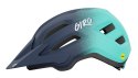 Kask dziecięcy juniorski GIRO FIXTURE II matte midnight blue screaming teal fade roz. Uniwersalny (50-57 cm) (NEW).