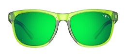 Okulary TIFOSI SWANK hyper lime (1 szkło Green Mirror AR xx % transmisja światła) (PREMIERA: 2024-05-15) (NEON LIGHTS LINE) (NEW