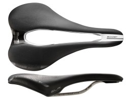 Siodło SELLE ITALIA SLR BOOST ENDURANCE TI316, Superflow S (id match S3), TI 316 Rail, Fibra-Tek, Light Gel, 202g (NEW)