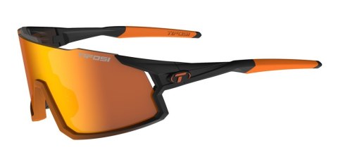 Okulary TIFOSI STASH CLARION black orange fade (3szkła XX% Orange, 41,4% AC Red, 95,6% Clear) (PREMIERA: 2024-05-15) (NEW 2024)