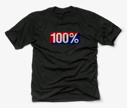 T-shirt 100% CLASSIC krótki rękaw black roz. XL (WYPRZEDAŻ -50%)