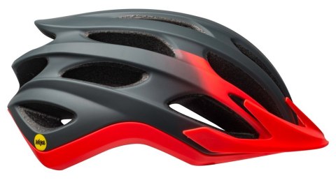Kask mtb BELL DRIFTER matte gloss gray infrared roz. S (52-56 cm)