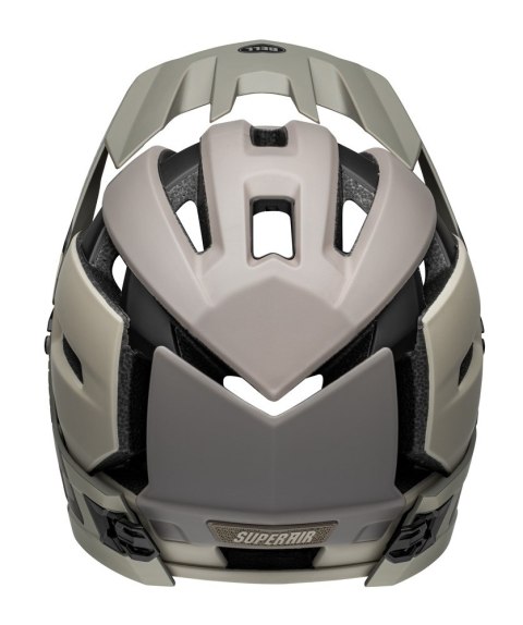 Kask full face BELL SUPER AIR MIPS SPHERICAL matte cement gray roz. M (55-59 cm) (NEW) Kask full face BELL SUPER AIR MIPS SPHERICAL matte cement gray roz. M (55-59 cm) (NEW)